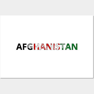 Drapeau Afghanistan Posters and Art